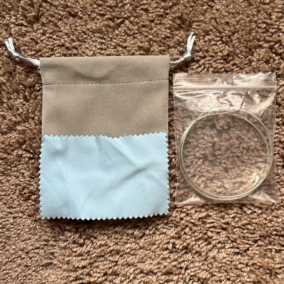 Brand New Sterling Silver S925 Big Hoop Earrings - Picture 6 of 6